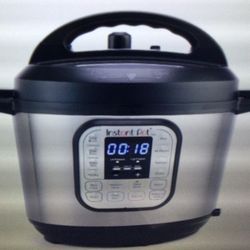 INSTANT POT 6QT DUO 7-IN-1 MULTI COOKER, PRESSURE COOKER, SLOW COOK, &AMP STAINLESS STEEL
