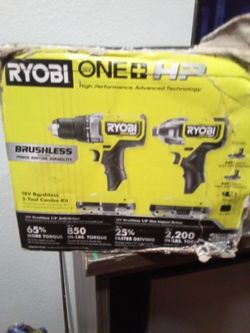 Ryobi 18V ONE+ HP Brushless 2-Tool Combo Kit