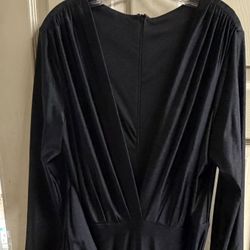 Black Prom Dress XXL 