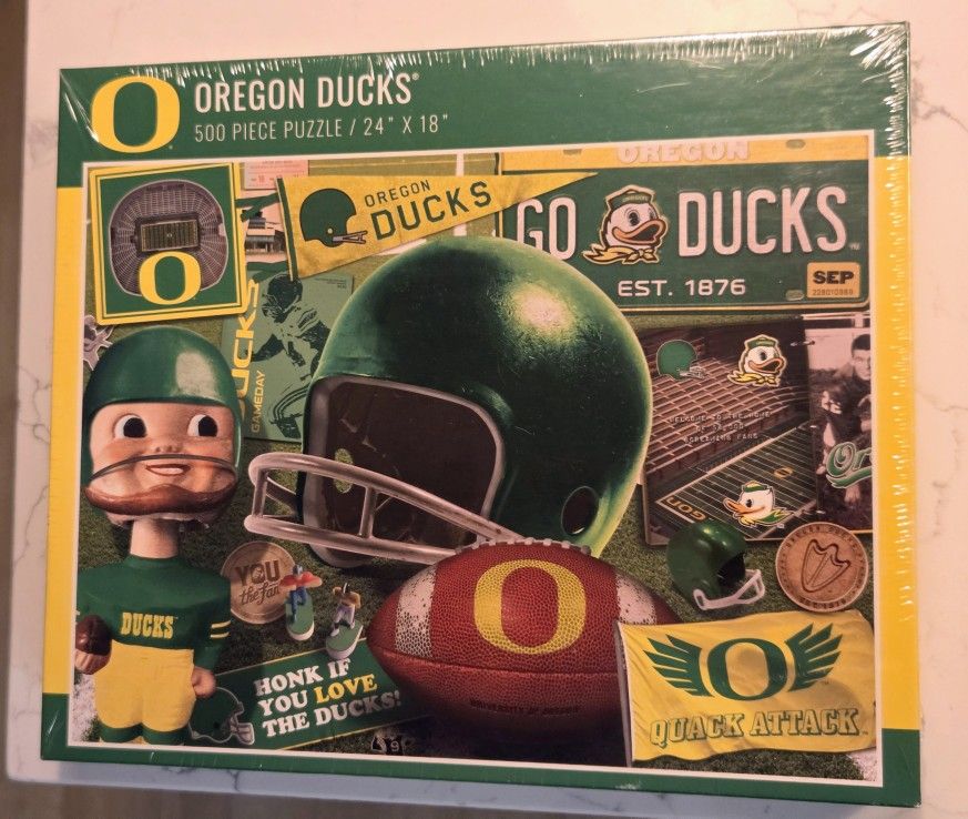 NEW Oregon Ducks Puzzle