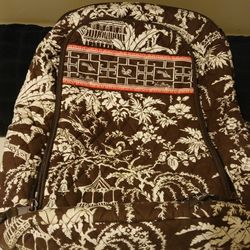 Vera Bradley Laptop Backpack Imperial Toile. Retired.