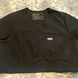 Figs XXS Black Scrub Set 