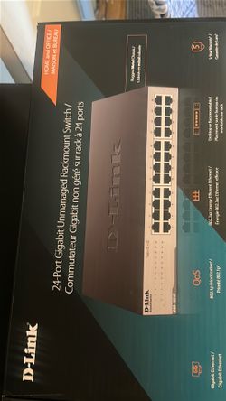 D-Link 24 Port Gigabit Unmanaged Rackmount Switch