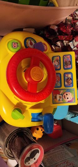Cocomelon Sensory Toy/Steering Wheel