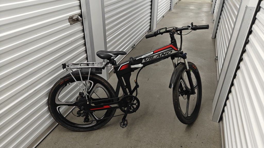 Electric Folding Mountain Bike - Vilano PROTON E bike