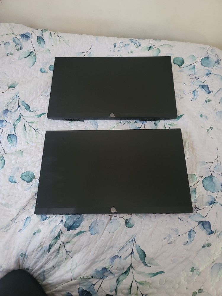 Two 27" Gaming Monitors By HP