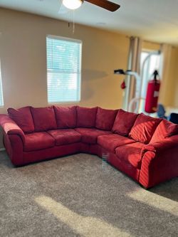 Red Couches | Sectional