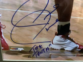 Autograph Paul Pierce framed Boston Celtics 16 x 20