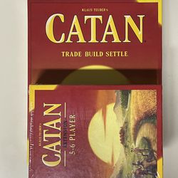 CATAN Base Game with 5-6 Player Extension