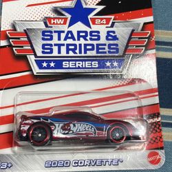 Hot Wheels 2024 Silver Series Stars & Stripes 2020 Corvette 5/5