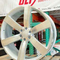 New Wheels 26" TBSS Rep Silver RIMS FIT 6LUG TAHOE SILVERADO YUKON SIERRA set Of 4