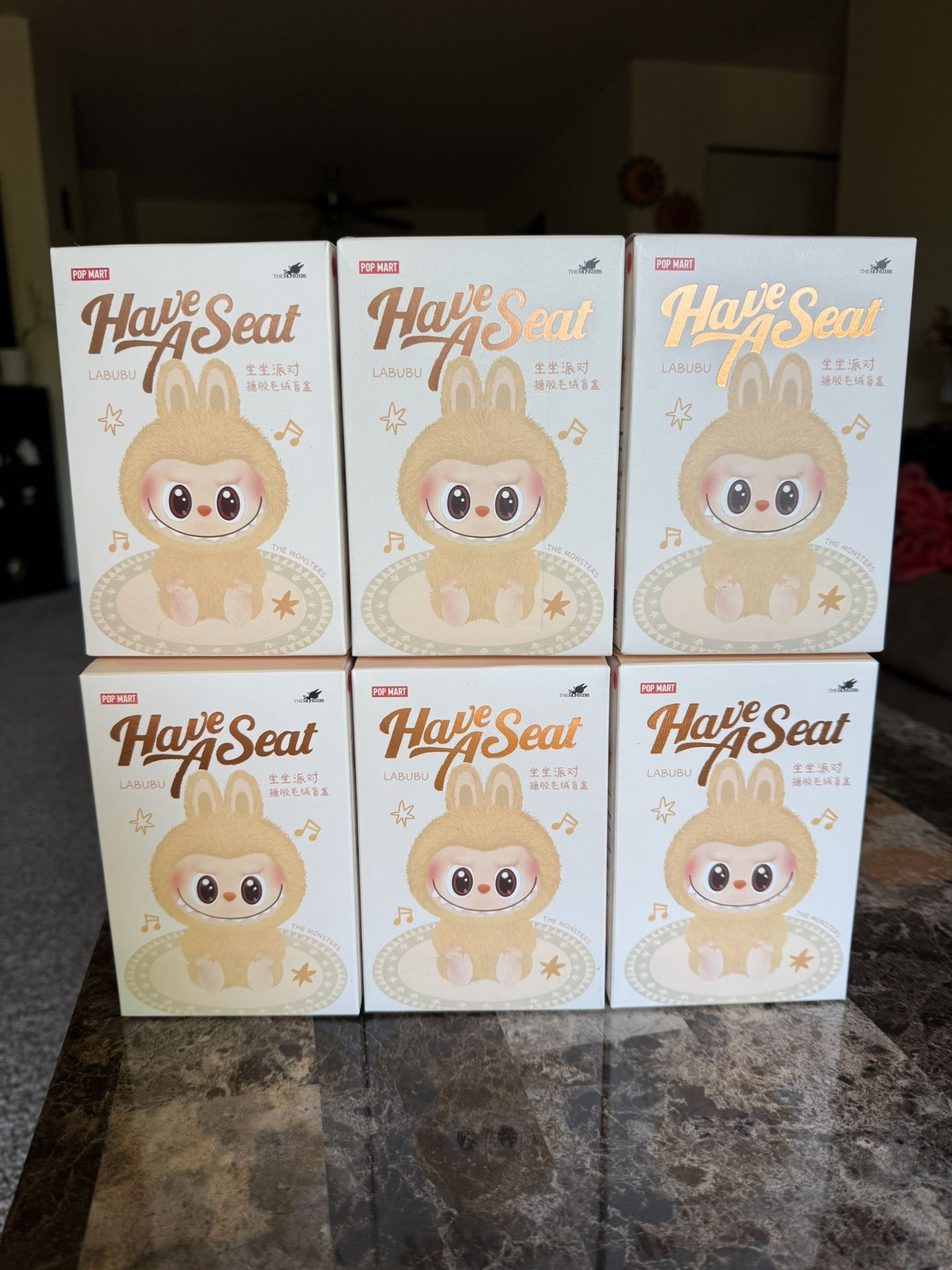 Brand New Sealed Labubu Have A Seat Blind Boxes