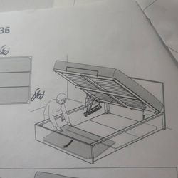 IKEA Malm Storage Bed Bottom Panels - Queen - $10 (Portland)