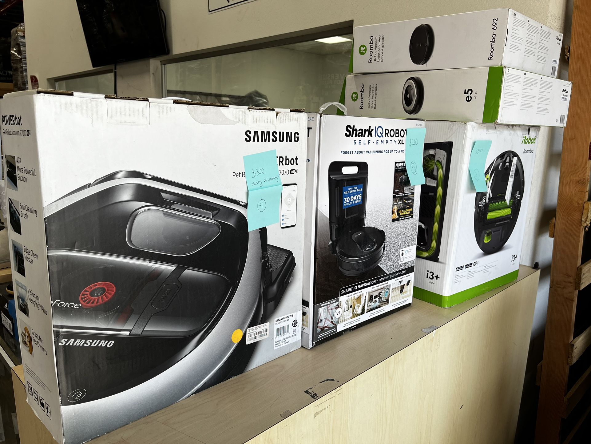 *Clearance* iRobot Roomba Robot Vacuum Pet Robot Vacuum Shark IQ Robot Vacuum