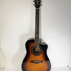 2011 Fender T-Bucket 300CE 3-Color Sunburst Acoustic-Electric Guitar - 3TS
