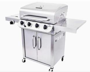 NEW Char-Broil stainless BBQ