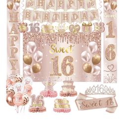 Sweet 16 Decorations