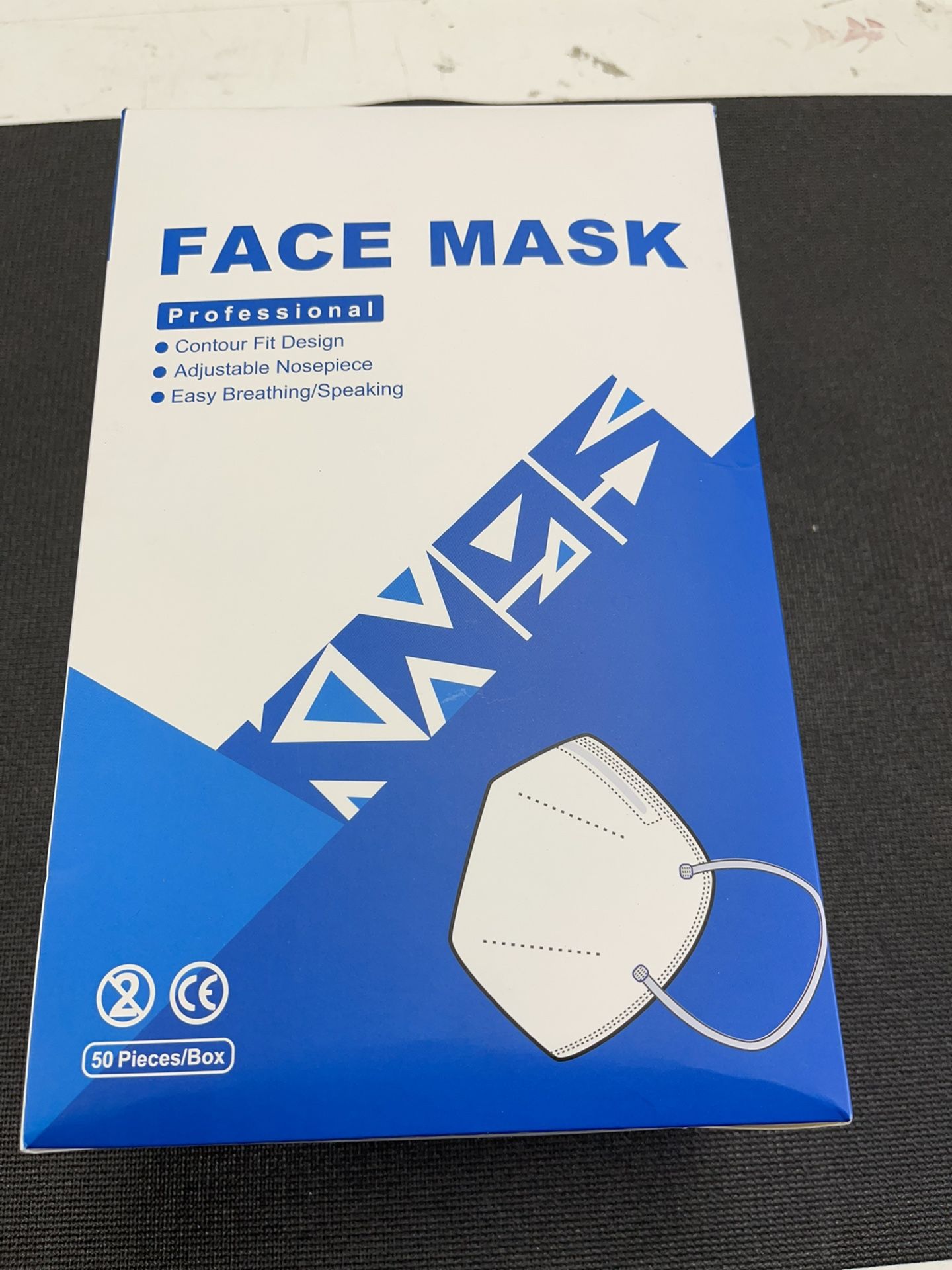 KN-95 face mask 50 pice box Individually wrapped
