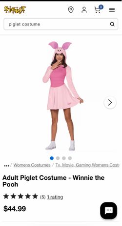 Adult Piglet Costume