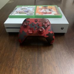 Xbox One S 1tb With One controller And 2 Games 