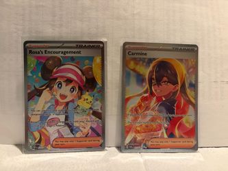 Rosas encouragements and Carmine