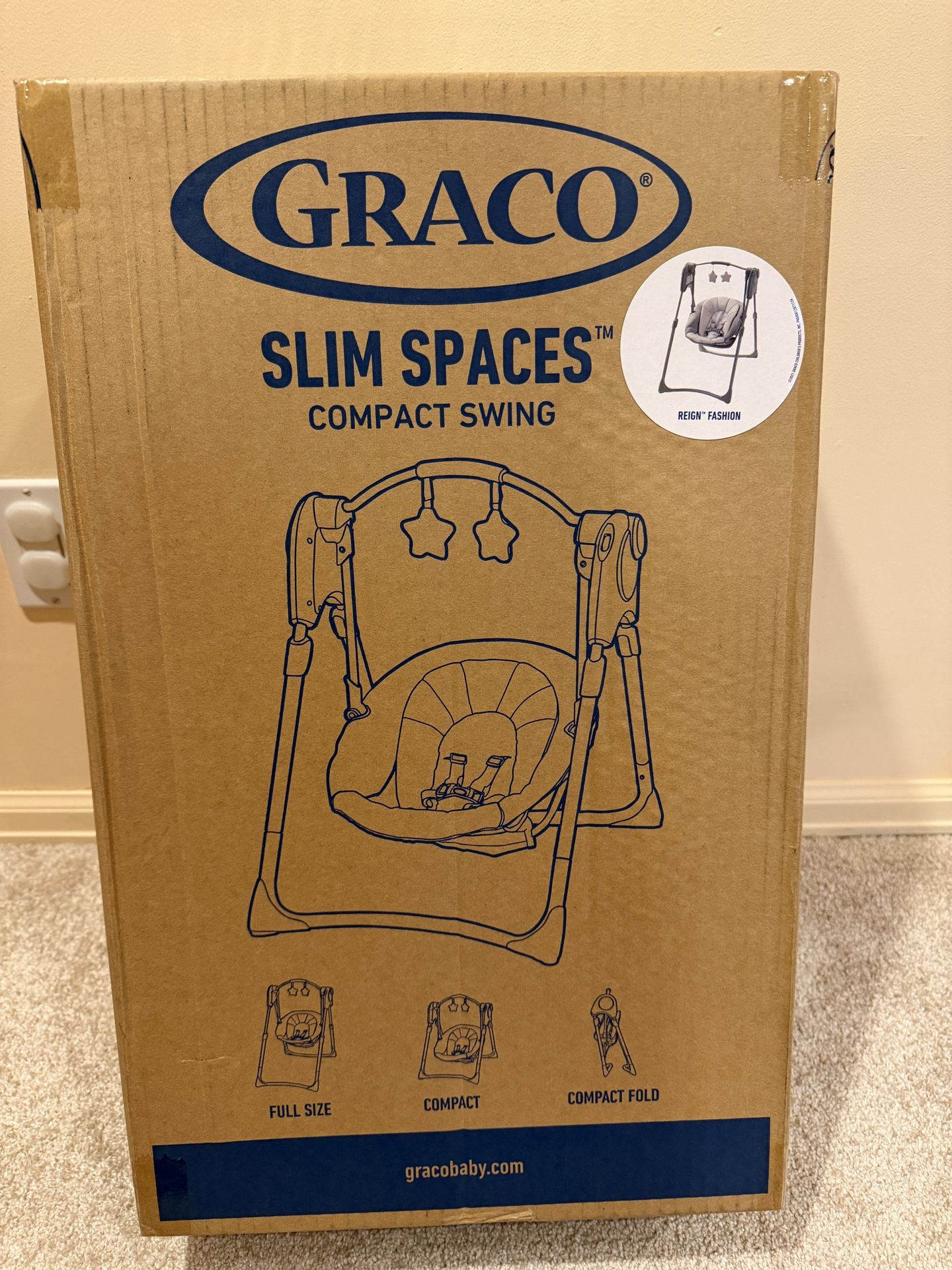 Graco Slim Spaces Compact Swing
