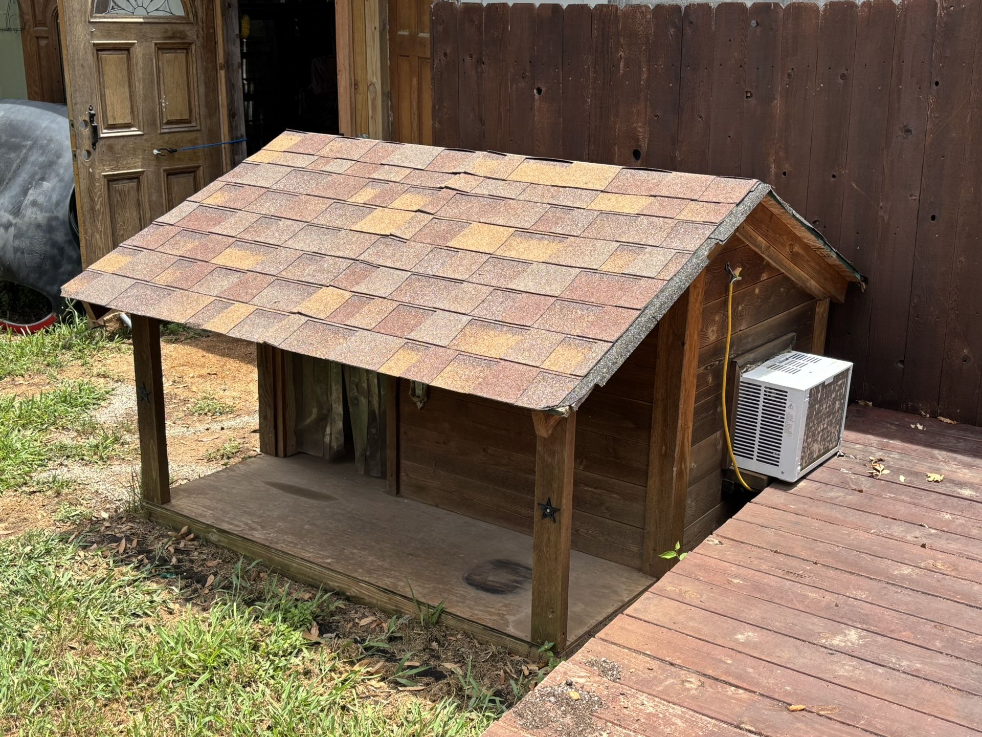 Large air condition, dog house