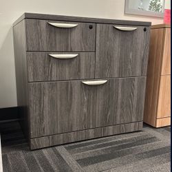 Lateral Combo File Cabinet (Locking)