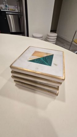 Coasters and plates