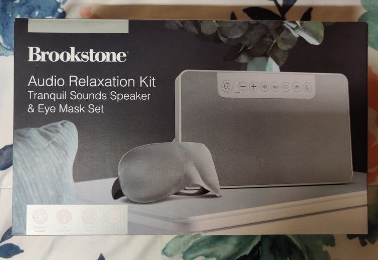Brand New Brookstone Audio Relaxation Kit