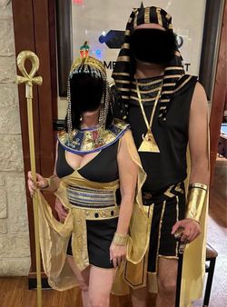Egyptian couples costume