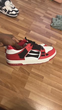 Amiri skeleton red lows