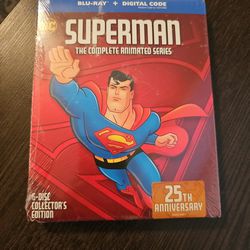Superman The Complete Animated Series 25th Anniversary Blu-Ray