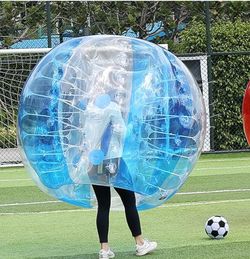 Thickened inflatable bumper for adults and children, hamster bubble zorb ball.