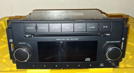 08-14 dodge challenger oem stock radio stereo xd player aux