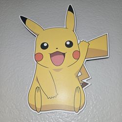 10x 12 in Pikachu Decor