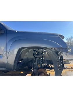 Fender w/Flare fits 2005-2015 Toyota Tacoma Passenger Side Crew Cab Gray