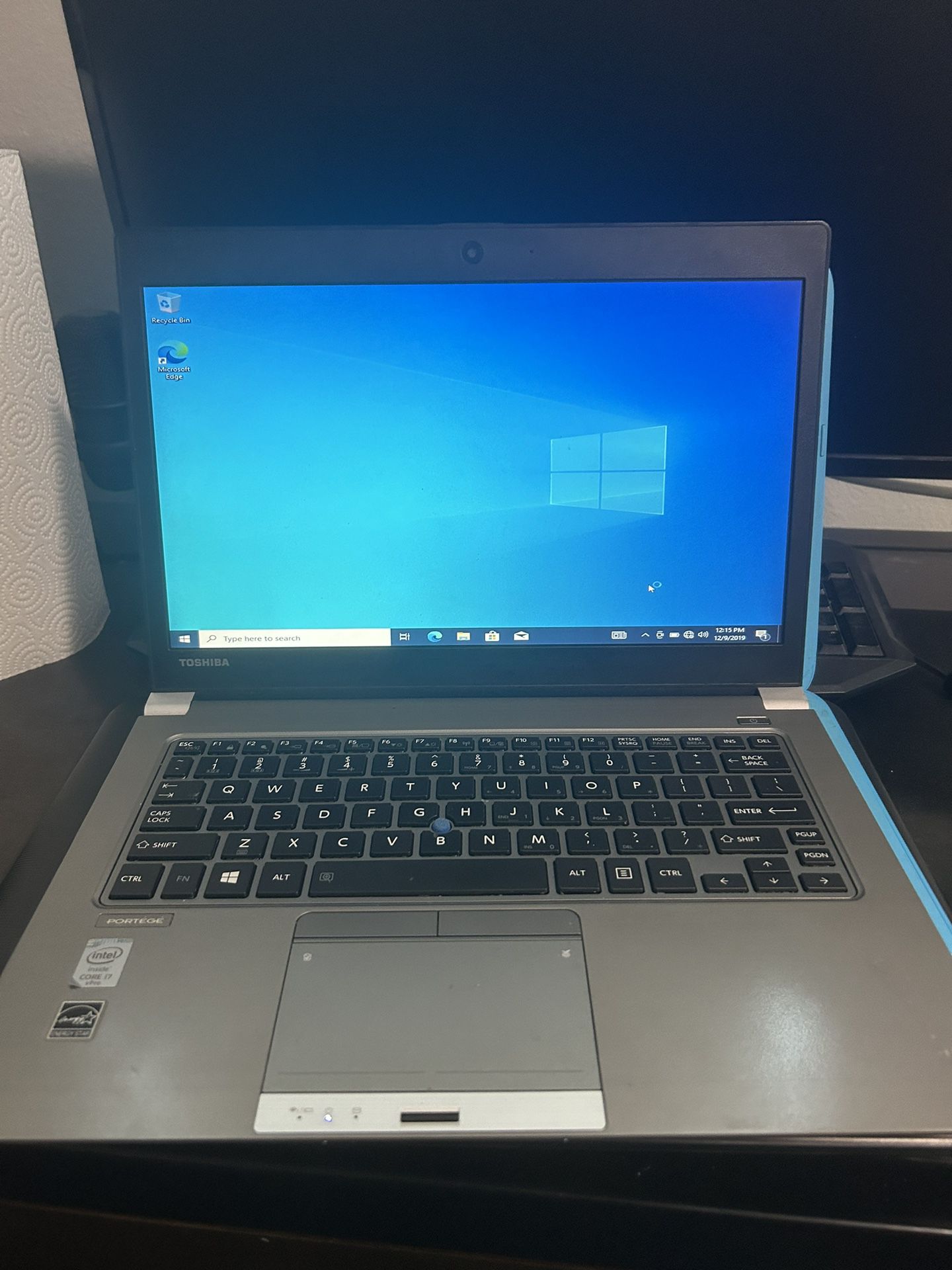 Toshiba Asus laptop