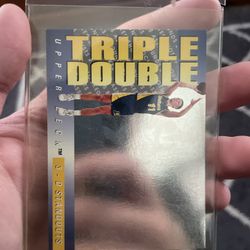 1993-94 Upper Deck - Triple Double Detlef Schrempf #TD4