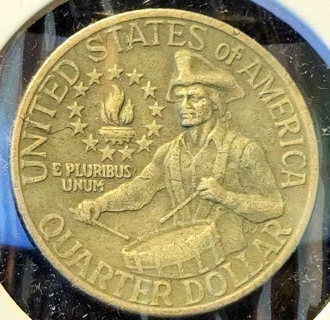 1976 Bicentennial Washington Quarter DDO / CLAD planchet ERROR