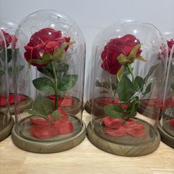 Beauty And The Beast Rose Centerpieces 