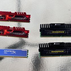 Assorted DDR3 RAM 