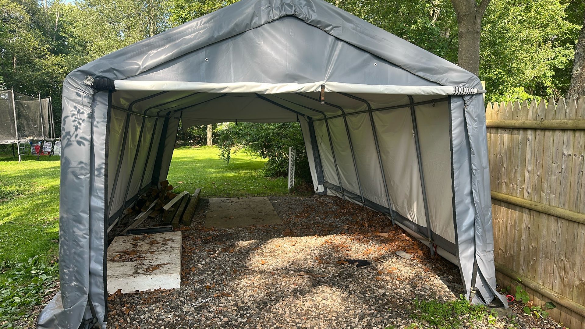Shelter Logic Car Port Shed