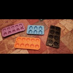 Silicone candy molds