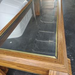 Glass Top Coffee Table 