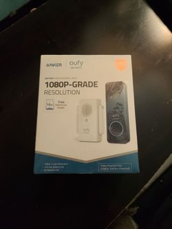 Eufy video doorbell