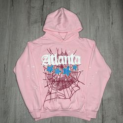Sp5der Atlanta Men’s ‘Pink’ Hoodie