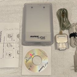 Imation Super Disk USB Drive for Macintosh Model SD-USB-M2 Floppy Disc