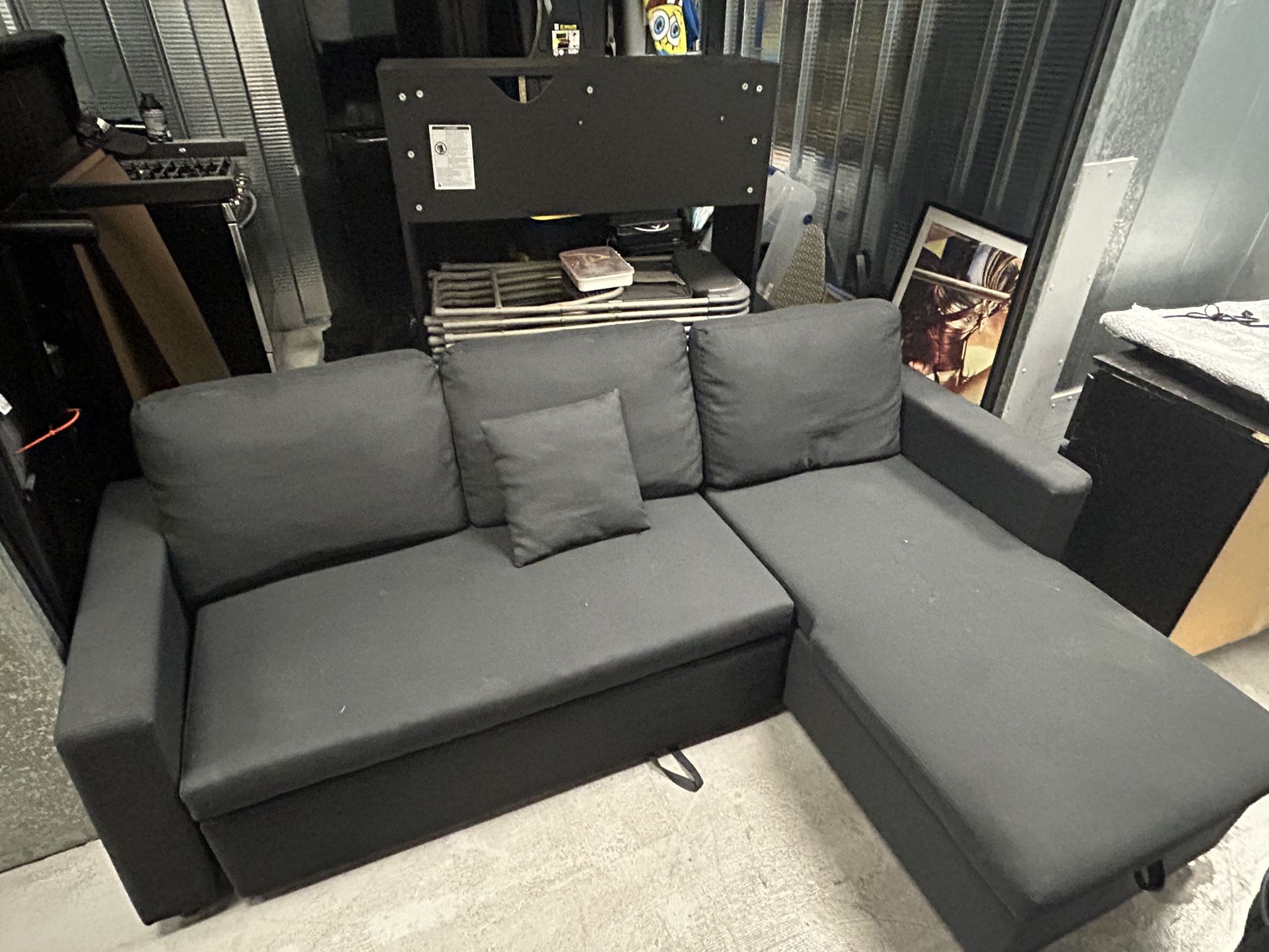 Convertible Sleeper Sofa With Storage Chaise