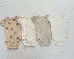 6 month baby onesies- unisex